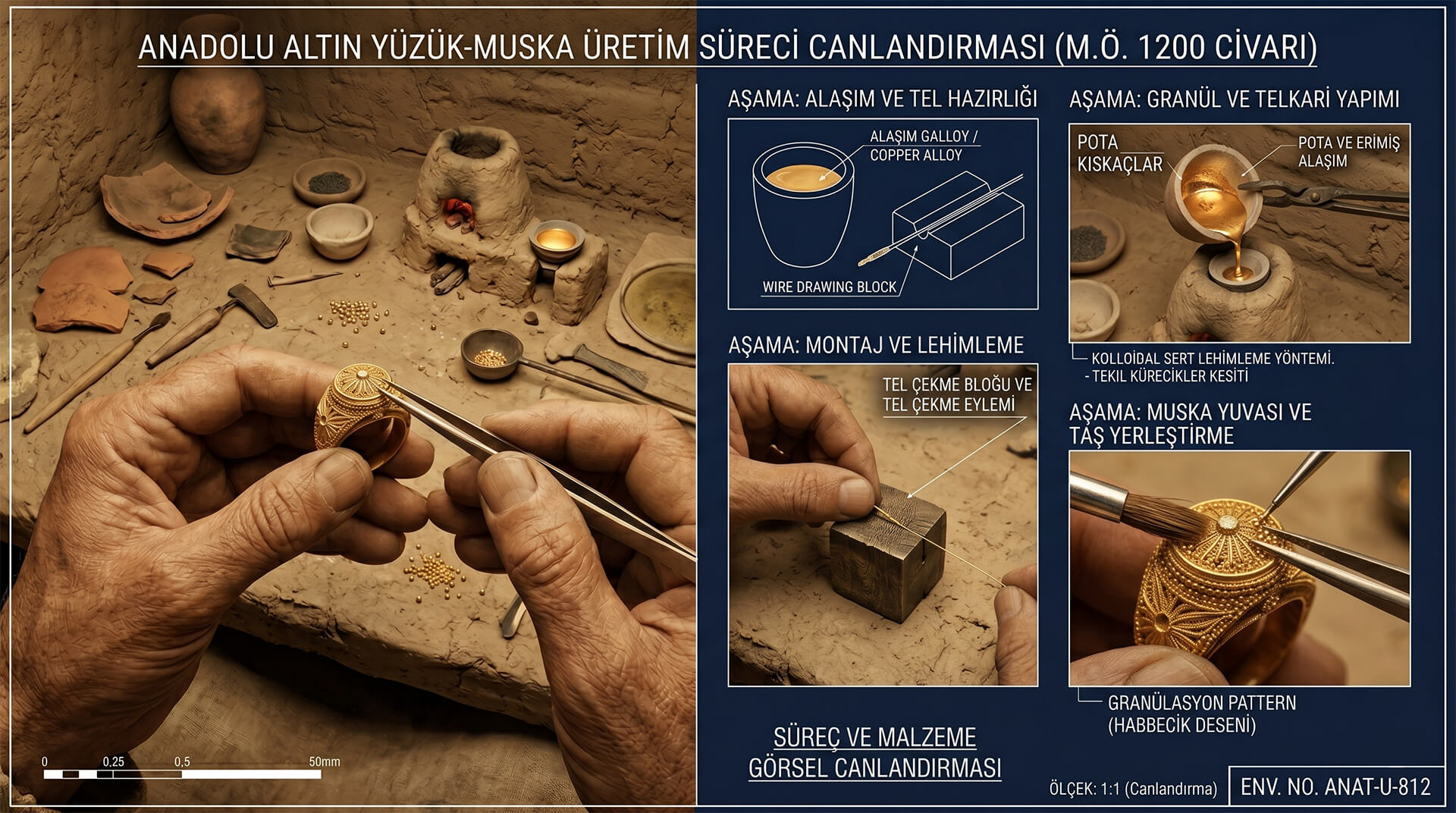 Teknik Analiz Şeması - Anadolu Altın Yüzük Muska